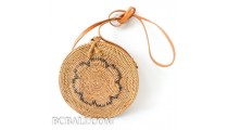 ata rattan hand woven handbags around motif ethnic bali design quality export